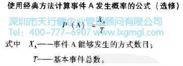 經典概率方法 什么是概率?