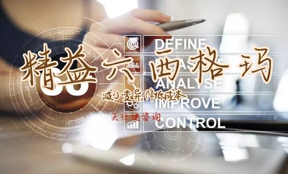 企業開展精益六西格瑪改進項目的套路